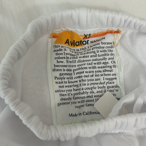 NWT aviator nation sweatpants - Picture 4 of 4